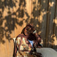 KIMONO MARRON