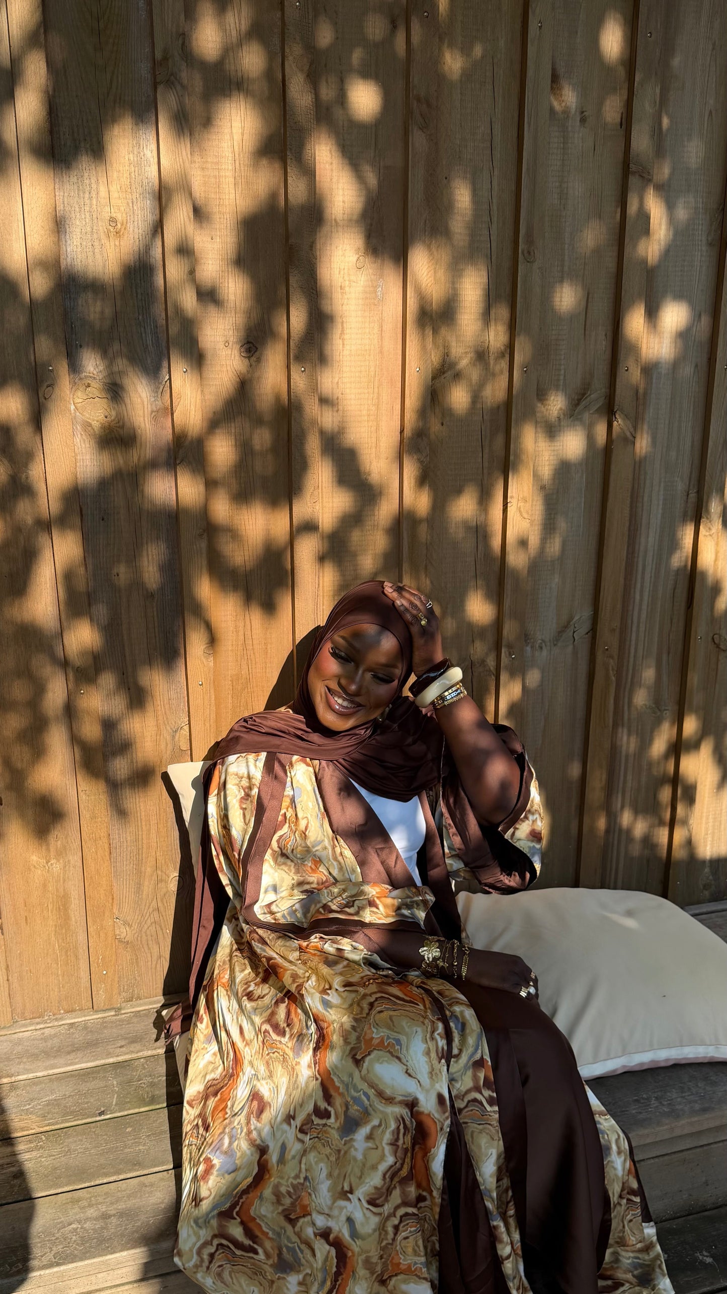 KIMONO MARRON