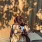 KIMONO MARRON