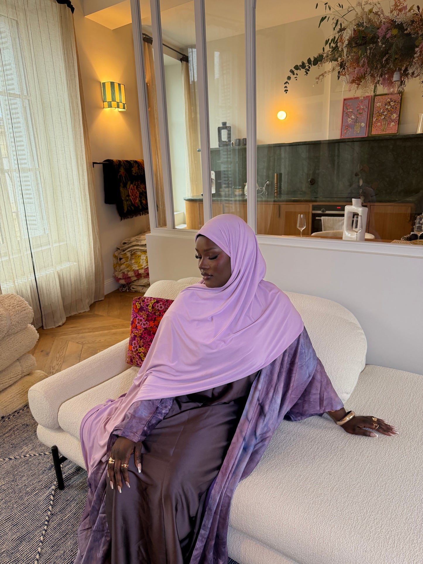 Abaya Violetta & Sous Abaya