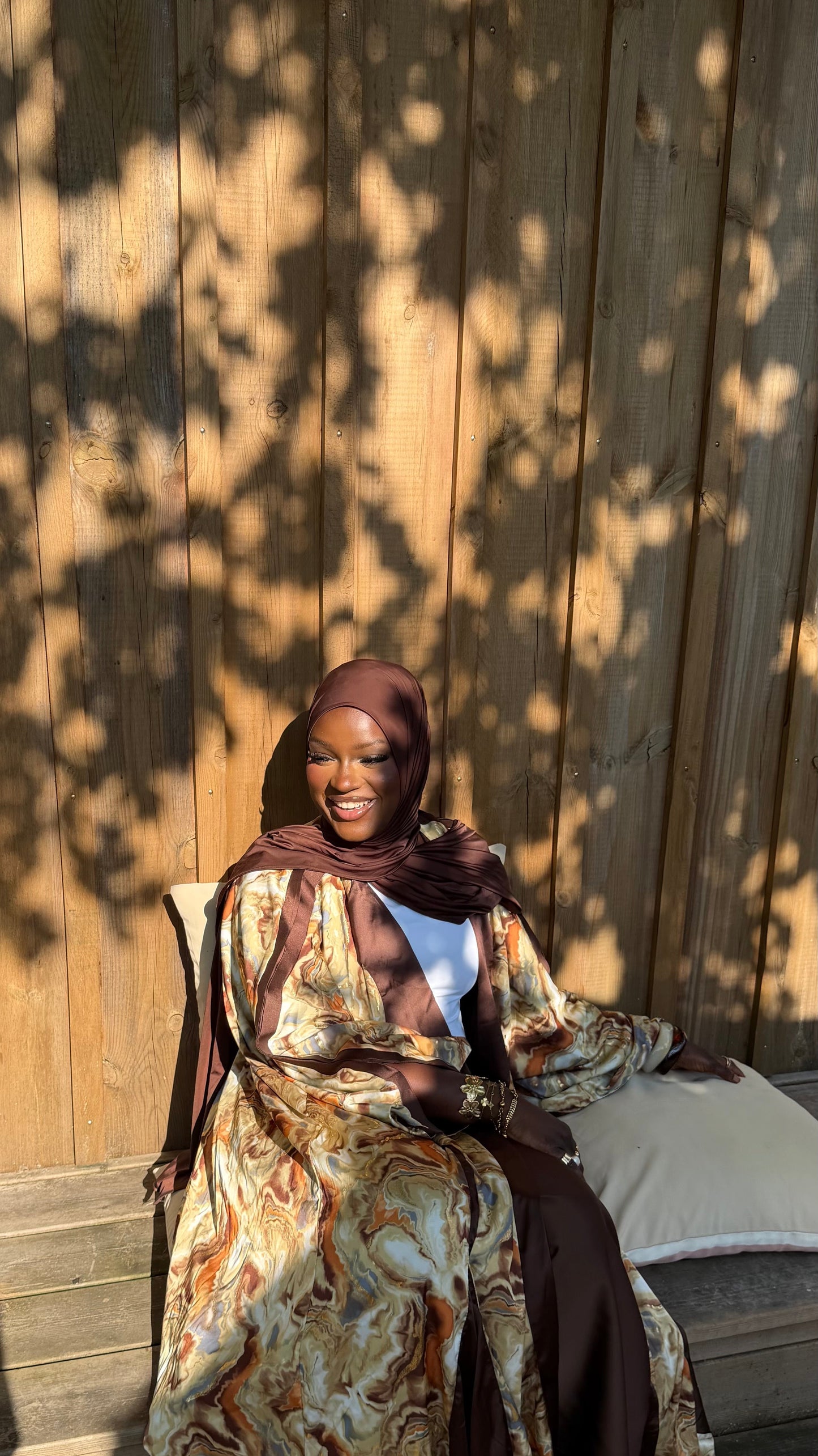 KIMONO MARRON