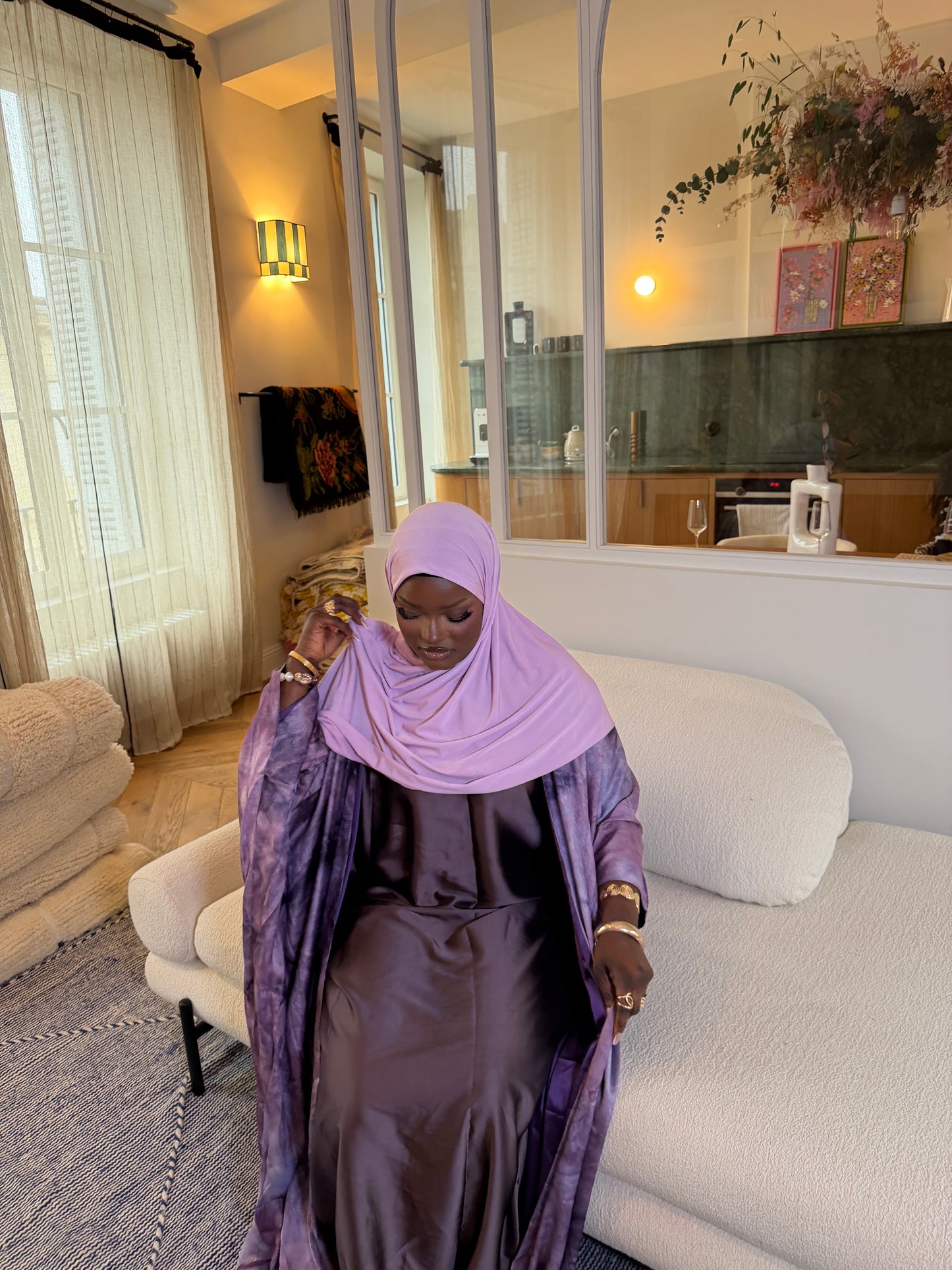 Abaya Violetta & Sous Abaya