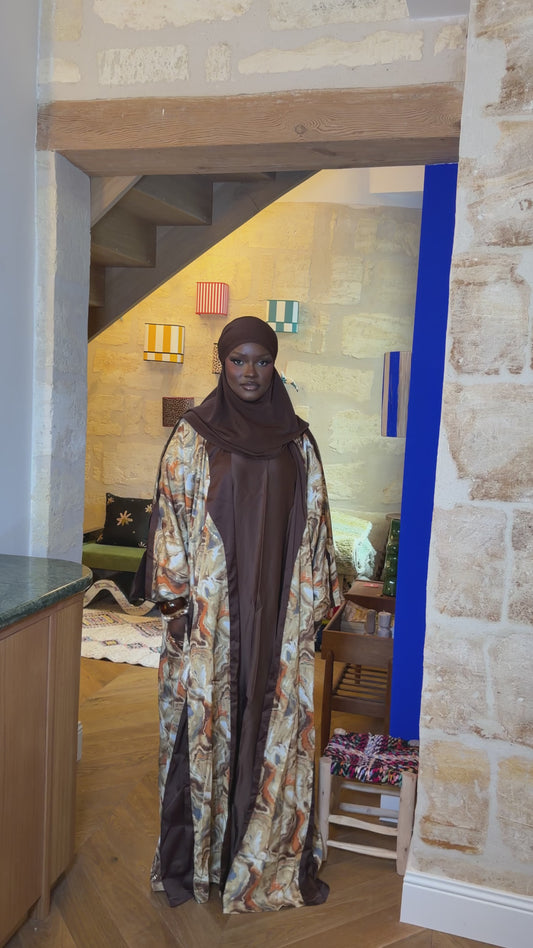 Abaya Brown